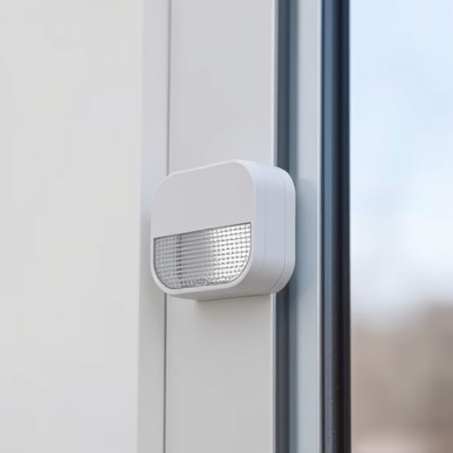 glass break sensor on sliding door