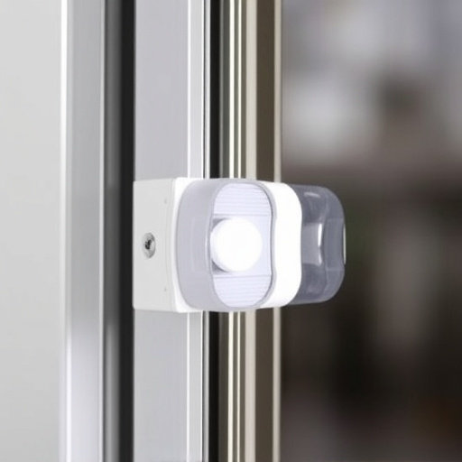 glass break sensor on sliding door