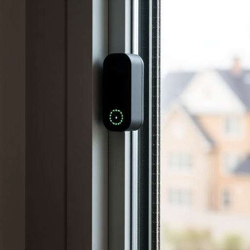 glass break sensor on sliding door
