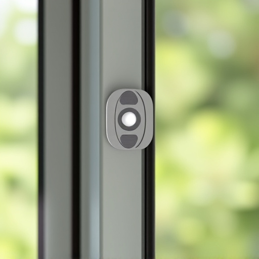 glass break sensor on sliding door
