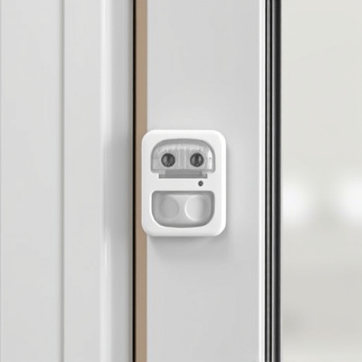glass break sensor on sliding door