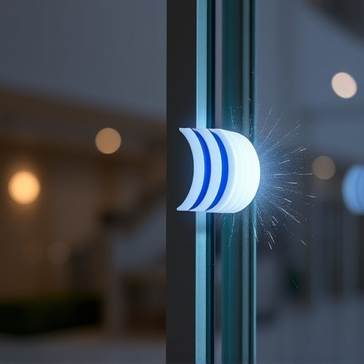 glass break sensor on sliding door