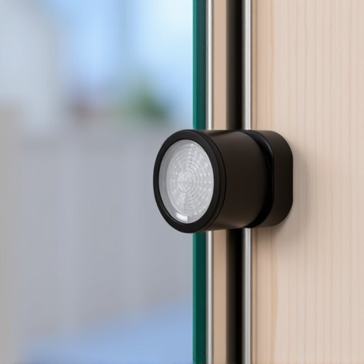 glass break sensor on sliding door