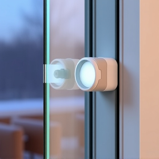 glass break sensor on sliding door