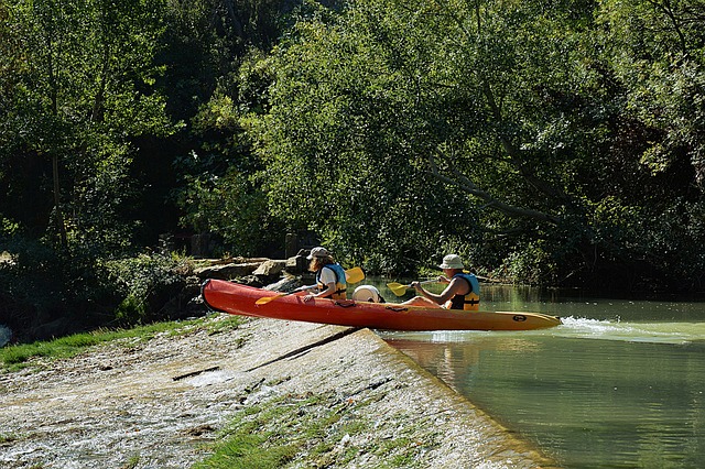 kayaking