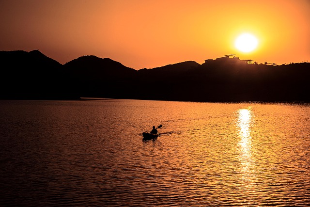 kayaking