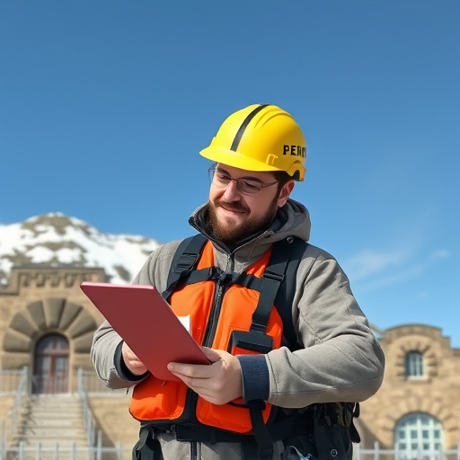 man checking legal travel restrictions for safety gear
