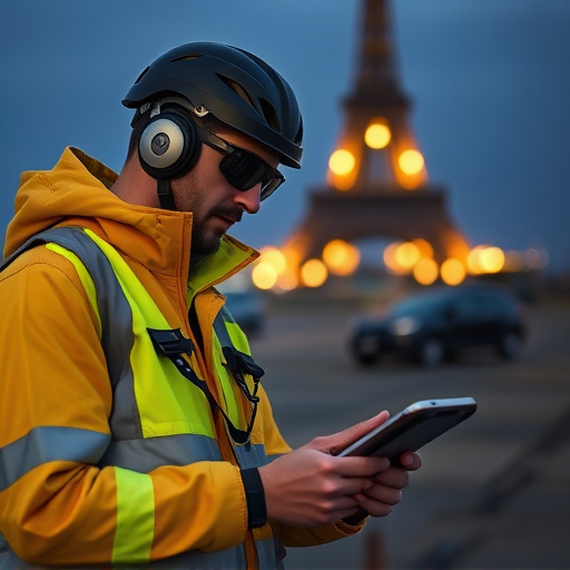 man checking legal travel restrictions for safety gear