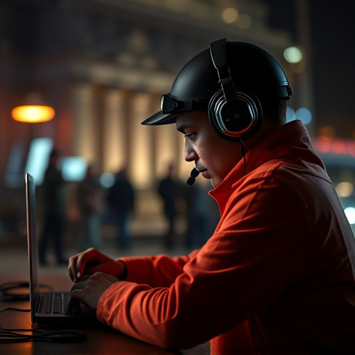 person researching personal safety laws online
