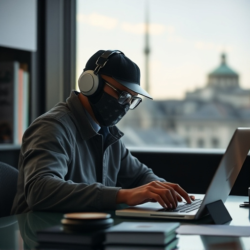 person researching personal safety laws online