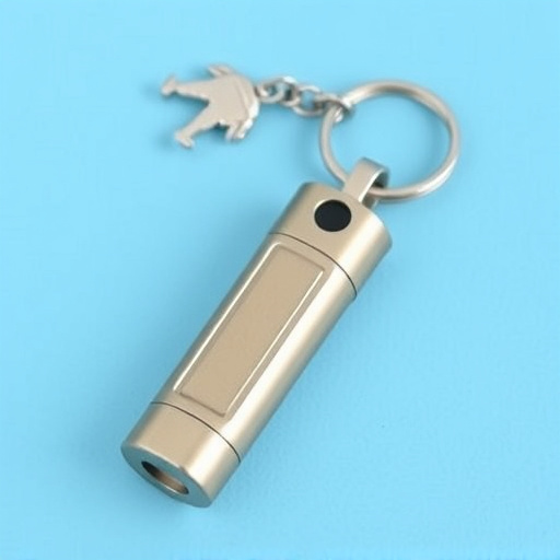 traveler testing mini pepper spray keychain