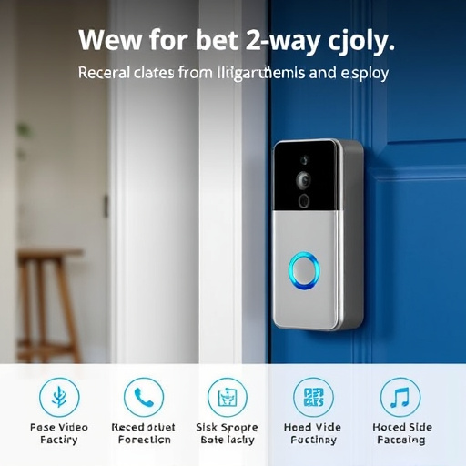 Video Doorbell With 2-Way Audio