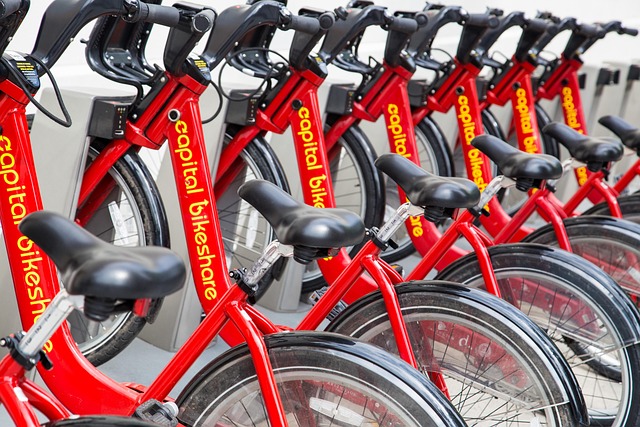 biking