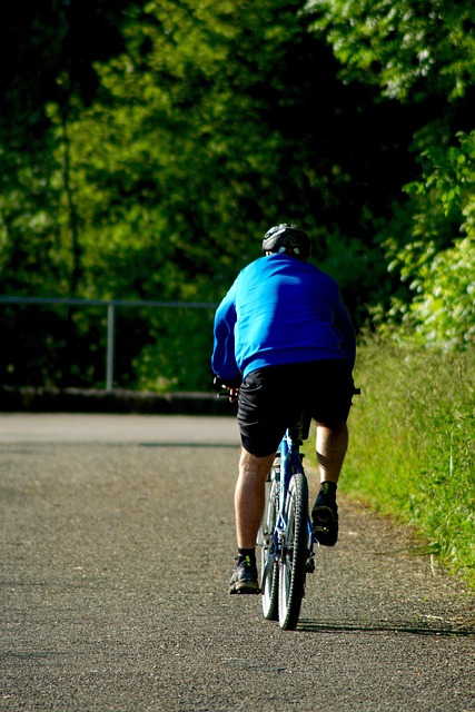 biking