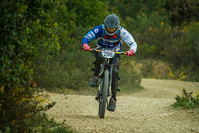 biking