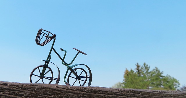 biking