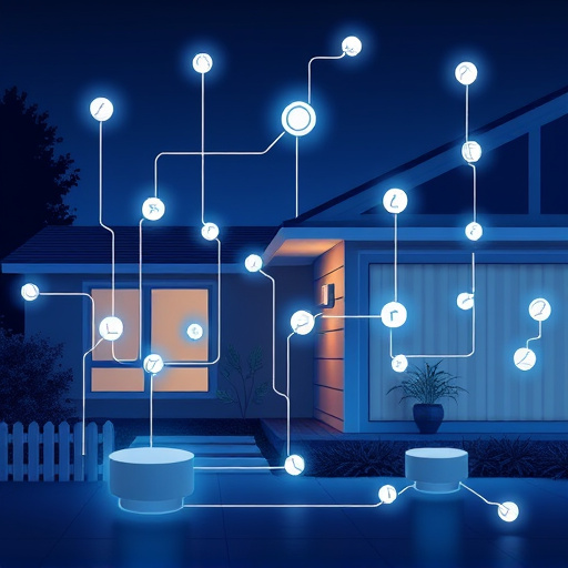 connected smart home with multiple sensors