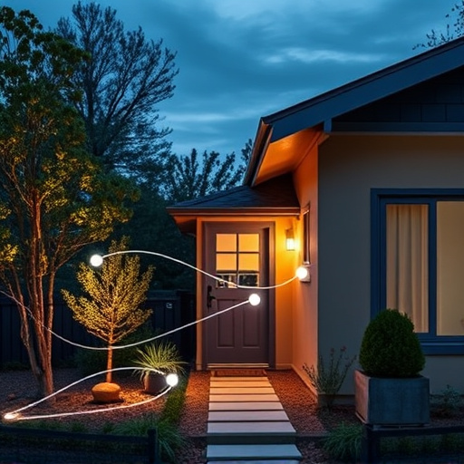 connected smart home with multiple sensors