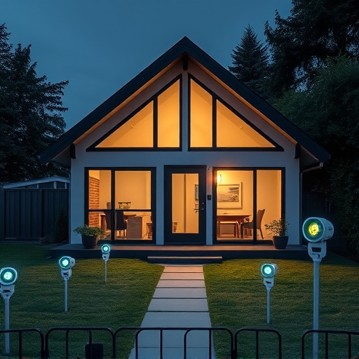 connected smart home with multiple sensors