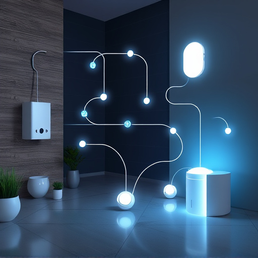 connected smart home with multiple sensors