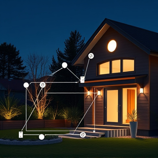 connected smart home with multiple sensors