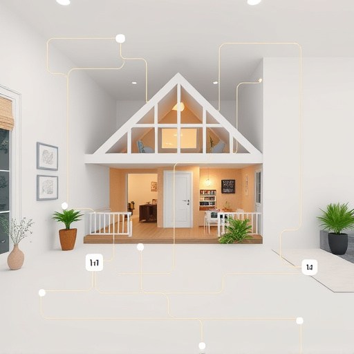 connected smart home with multiple sensors