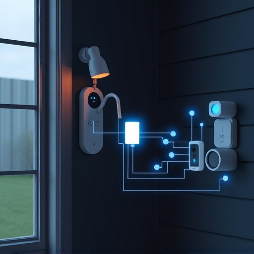 connected smart home with multiple sensors