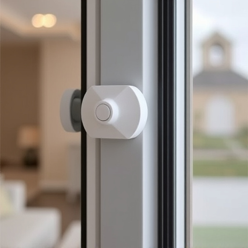 glass break sensor on sliding door