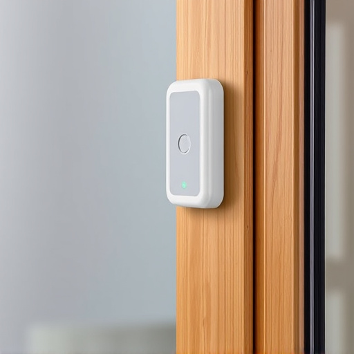 glass break sensor on sliding door