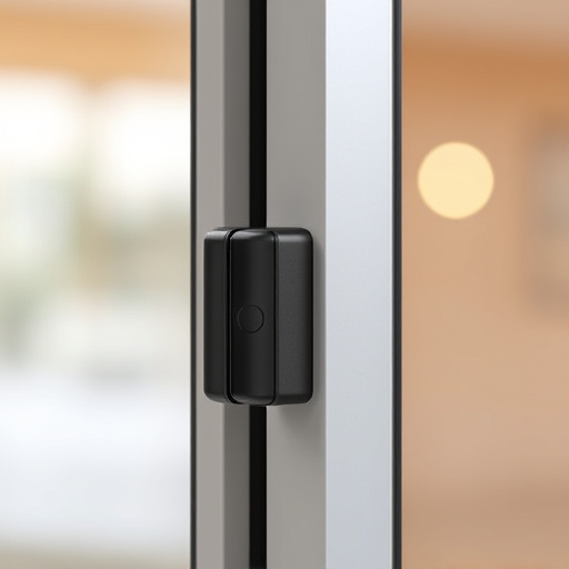 glass break sensor on sliding door
