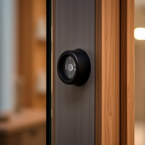 glass break sensor on sliding door
