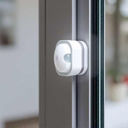 glass break sensor on sliding door