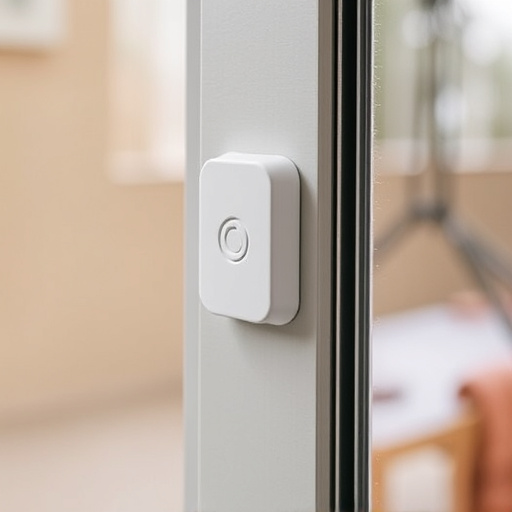 glass break sensor on sliding door