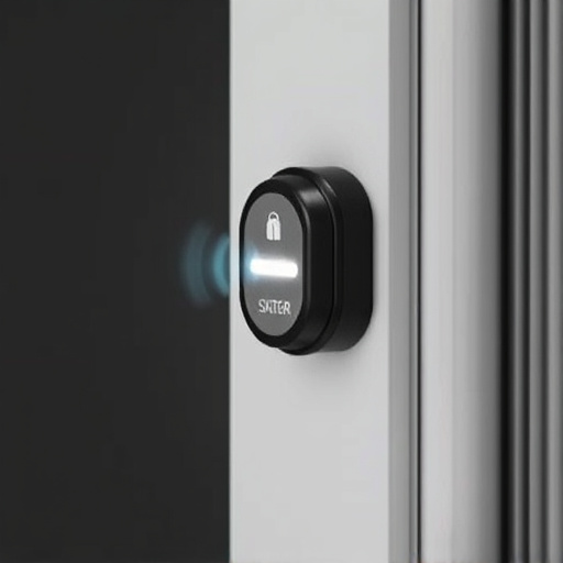 glass break sensor on sliding door
