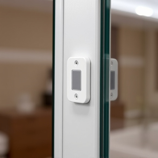 glass break sensor on sliding door