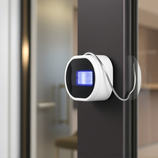 glass break sensor on sliding door