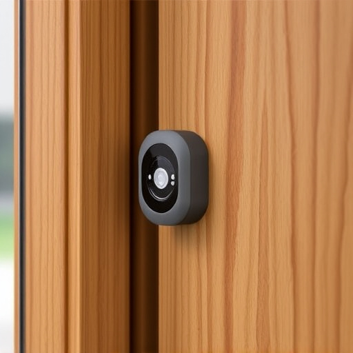 glass break sensor on sliding door