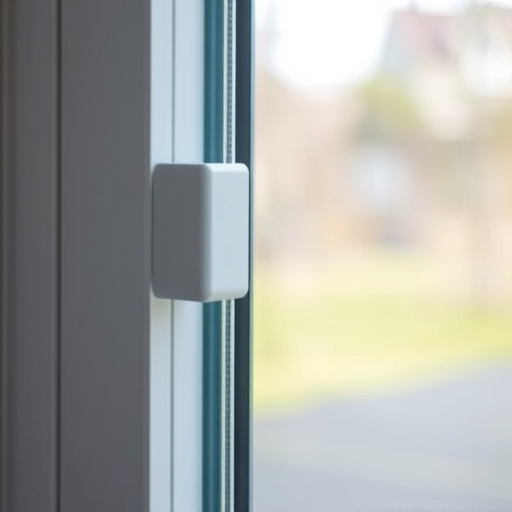 glass break sensor on sliding door