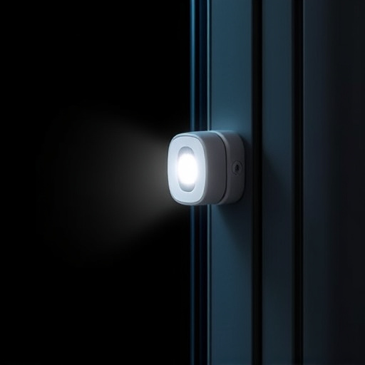 glass break sensor on sliding door