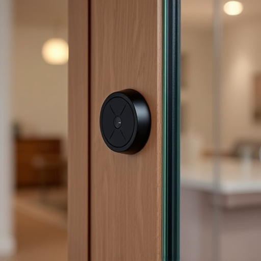 glass break sensor on sliding door