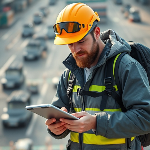 man checking legal travel restrictions for safety gear