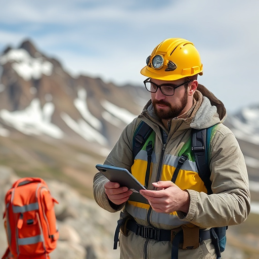 man checking legal travel restrictions for safety gear
