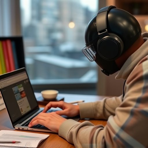 person researching personal safety laws online