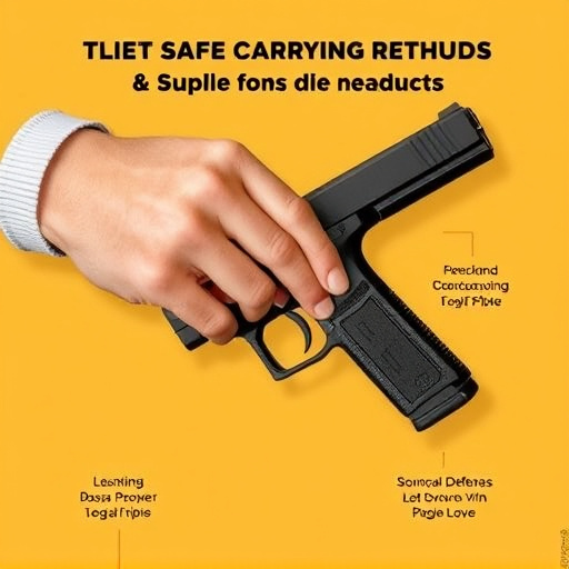 safe carrying methods for legal defense products