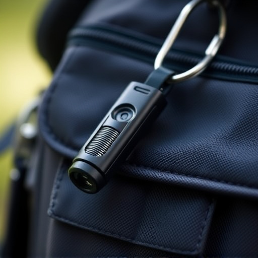 traveler testing mini pepper spray keychain
