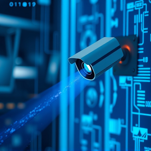 ai security camera scanning for movement