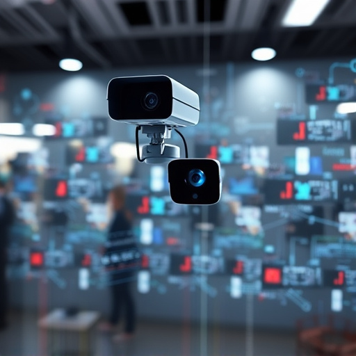 ai security camera scanning for movement