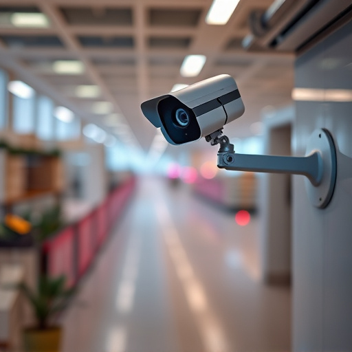 ai security camera scanning for movement