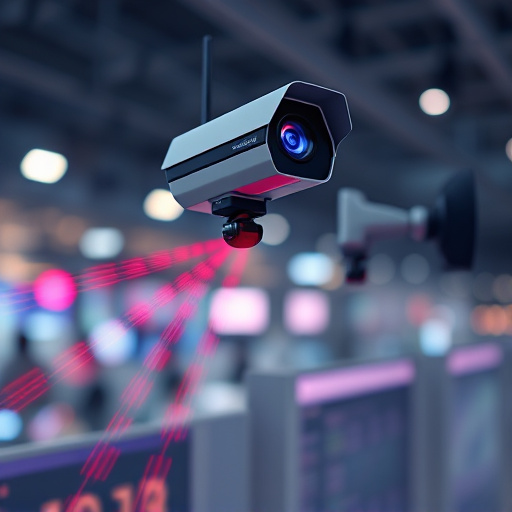 ai security camera scanning for movement
