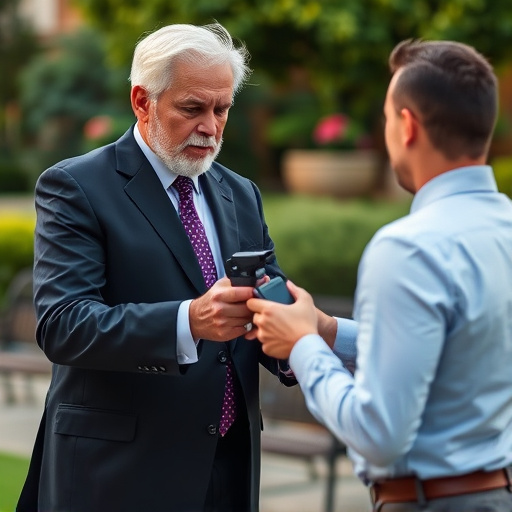 attorney advising client on pepper spray laws
